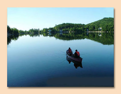 Boating, St. Andrews Vacation Rental at Chamcook Lake, New Brunswick, Canada